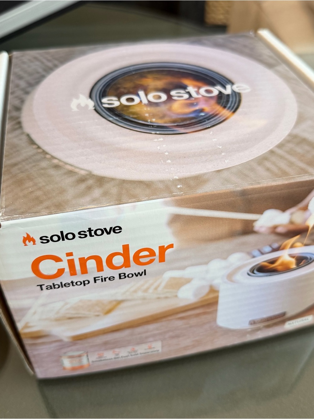 Solo Stove Cinder Tabletop Fire Bowl & Accessories
